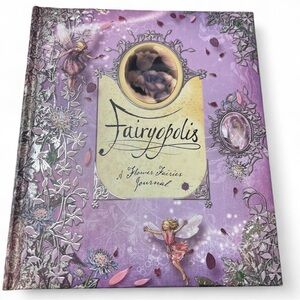 Fairyopolis Flower Fairies Journal - Purple Hardcover
